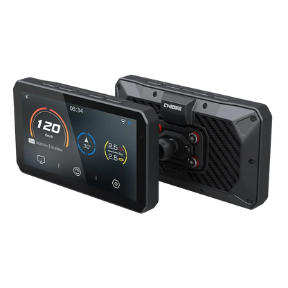 CHIGEE AIO-5 Play Carplayer Carplay Motorcycle Screen Dual Dash Cam With Wifi