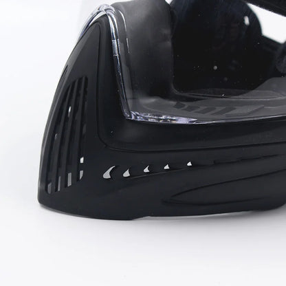F1 Full Face Tactical Mask With Single Layer Paintball Safety Anti-fog Goggle Tactical Mask Tactical Airsoft Equipment F0022