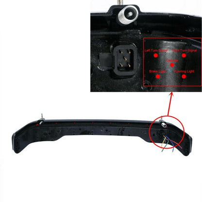 Motorcycle King Trunk LED Tail Light Speakers For Harley Touring Road King Street Glide Electra Glide 2014-2025