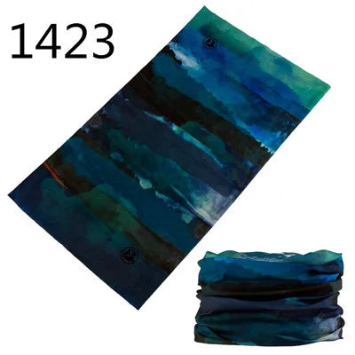 1401-1450 Magic Scarf Outdoor Sports Bicycle Headband Bike Cycling Bandana Neck Tube Warmer Bandanas Scraf Men Hiking Headband