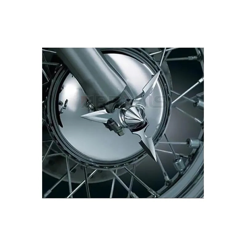 Motorcycle Chrome Black Skull Spun Blade Axle Caps Cover Front Axle Nut Covers For Harley Sportster Dyna Softail V-Rod Custom