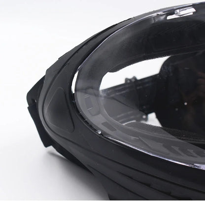 F1 Full Face Tactical Mask With Single Layer Paintball Safety Anti-fog Goggle Tactical Mask Tactical Airsoft Equipment F0022
