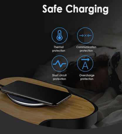 15W Wireless Charger Fast Charging Pad for Samsung S20 S10 Note 20 10+ S9 iPhone 11 12 Pro Xs Max X 8 Metal Wireless Charge Dock
