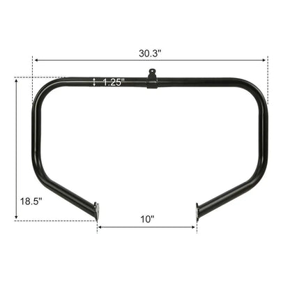 Motorcycle Engine Guard Crash Bar Lower Vented Fairings For Harley Touring Road King Electra Glide Street Glide 2014-2024