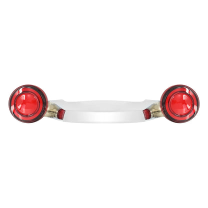 Motorcycle Rear LED Turn Signal Brake Light Bar License Plate Lamp for Harley Touring Electra Road Street Glide FLHX 2010-2021