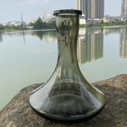 Big Size 26/20cm Hookah Base Glass Bottle Shisha Bottle Flask For Model Nargile Sheesha Narguile Chicha Cachimbas