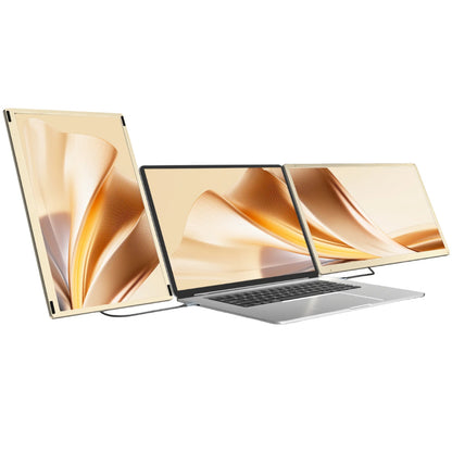 S6 OEM 15.6" Dual Portable Monitors Laptop Screen Extension Portable Tri Screen Monitor for Laptop Triple Laptop Screen Extender