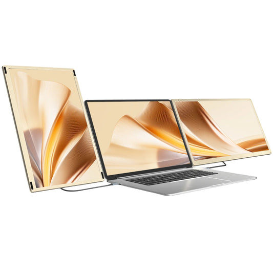 S6 OEM 15.6" Dual Portable Monitors Laptop Screen Extension Portable Tri Screen Monitor for Laptop Triple Laptop Screen Extender