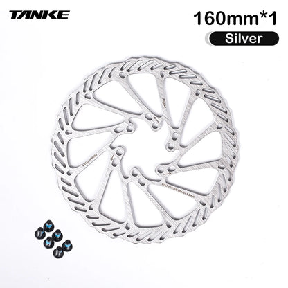 TANKE Bike Disc Brake 140 160 180 203 Rotors With Bolts Hydraulic Brake Road Mountain Bicycle MTB Oil Slick Rotor Bicycle Parts