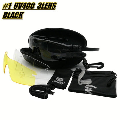 Tactical Professional Protective Military Polarized Glasses-Shooting Gafas Sports Hiking Cycling Paintball Safety Eyewear