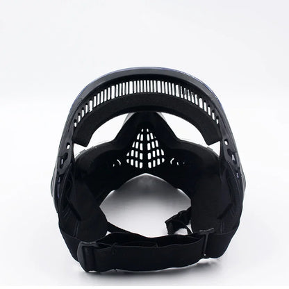 F1 Full Face Tactical Mask With Single Layer Paintball Safety Anti-fog Goggle Tactical Mask Tactical Airsoft Equipment F0022