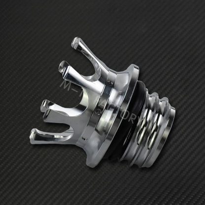 Motorcycle Gas Fuel Tank Cap Crown Style Tank Oil Cover For Harley Touring  Road King FLHR Sportster XL883 Softail Fat Boy Dyna