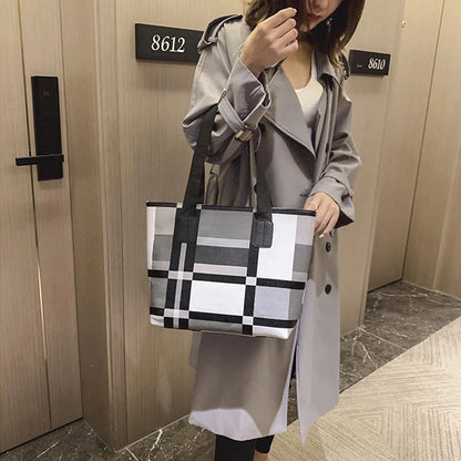 Yogodlns Ladies Large Capacity PU Leather Fashion Luxury Shoulder Bags Women Brief Casual Shopping Bolsa