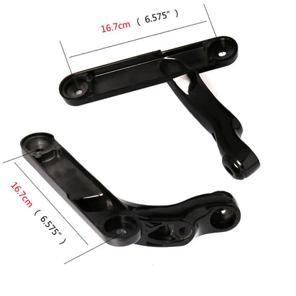 4.5inch Housing Bracket Mount Ring Bracket For Auxiliary Fog Passing Light Lamp Motorcycle Parts For Harley Street Glide FLHX