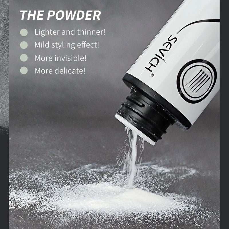 Sevich Hair Styling Powder 20g Fluffy Thin Hair Powder Spray Increases Hair Volume Captures Haircut Unisex Styling Hairspray