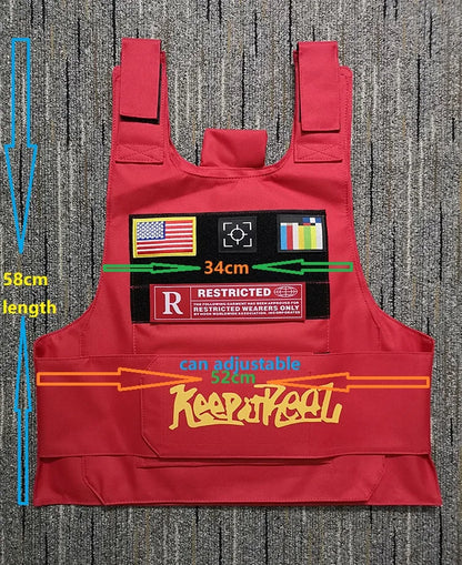 Vests Icon gilet Trending CS Vest Tactical military hiphop rapper FASHION VEST Outerwear Men's Fashion Tactica ICONS jacket vest