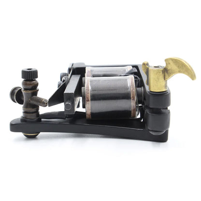 TRUE STAR Newest 10 Wrap Coils Hand-assembled Tattoo Machine Gun For Liner Shader Cast-iron Tattoo Machines