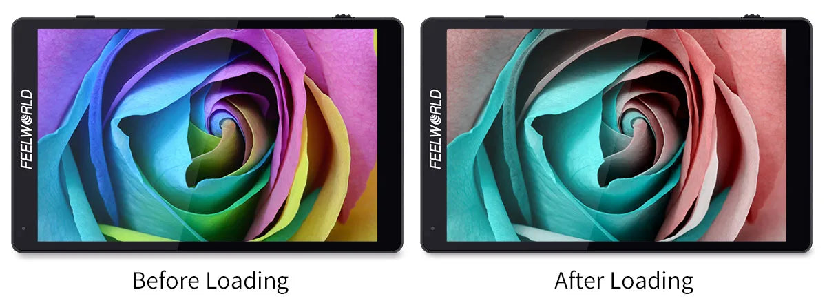 FEELWORLD-F7 Pro On-Camera Field Director Monitor, 7 "IPS Touch Screen, 3D LUT DSLR, HDMI, 4K, 60Hz, HD with F970 External Power
