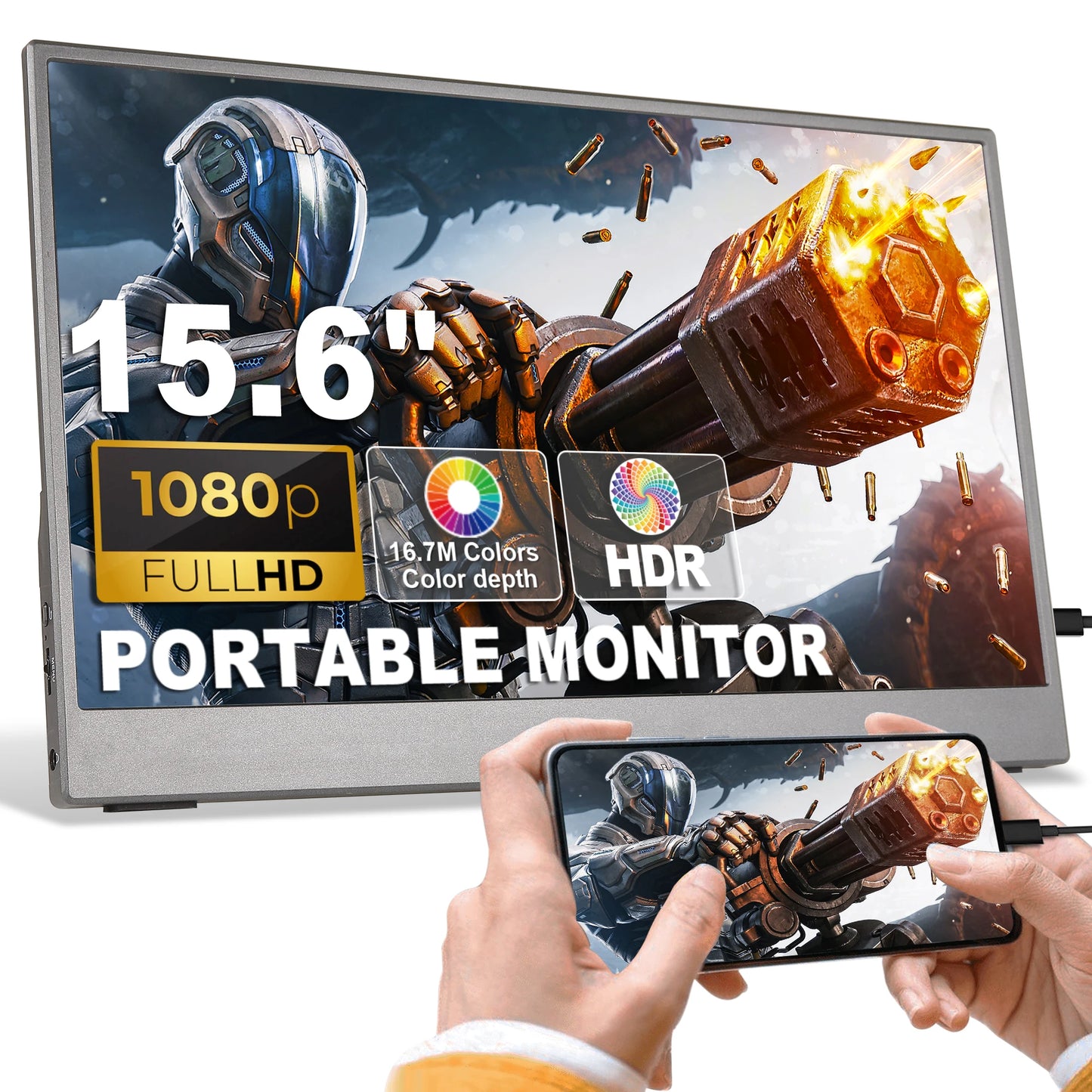 SIBOLAN Ultra-Thin 15.6 Inch 1080P Gaming Laptop Screen Extender Dual LCD Display IPS LED Panel Portable USB Interface OEM ODM
