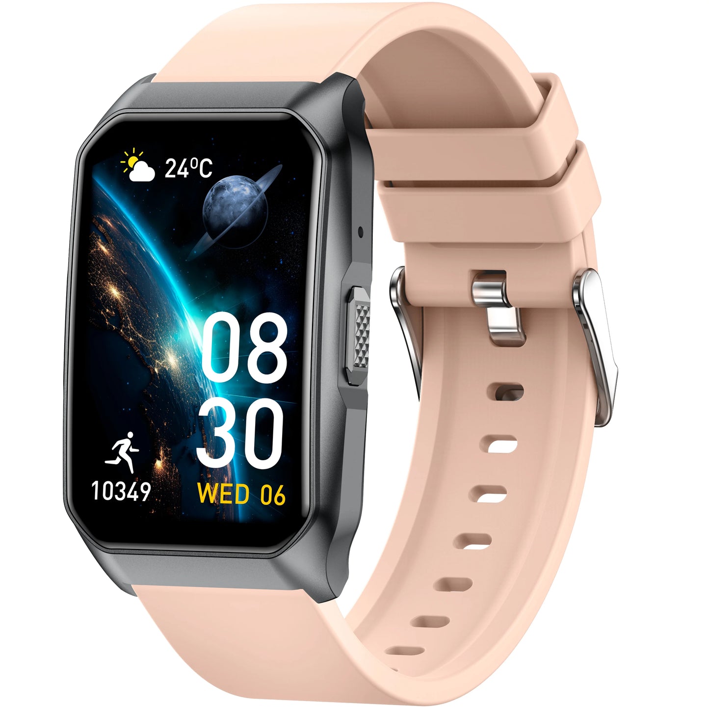 VALDUS 1.57 Inch Support Blood Pressure Blood Oxygen Detection Smart Watch Womens Health Smart Voice Assistant T69  Smartwatch