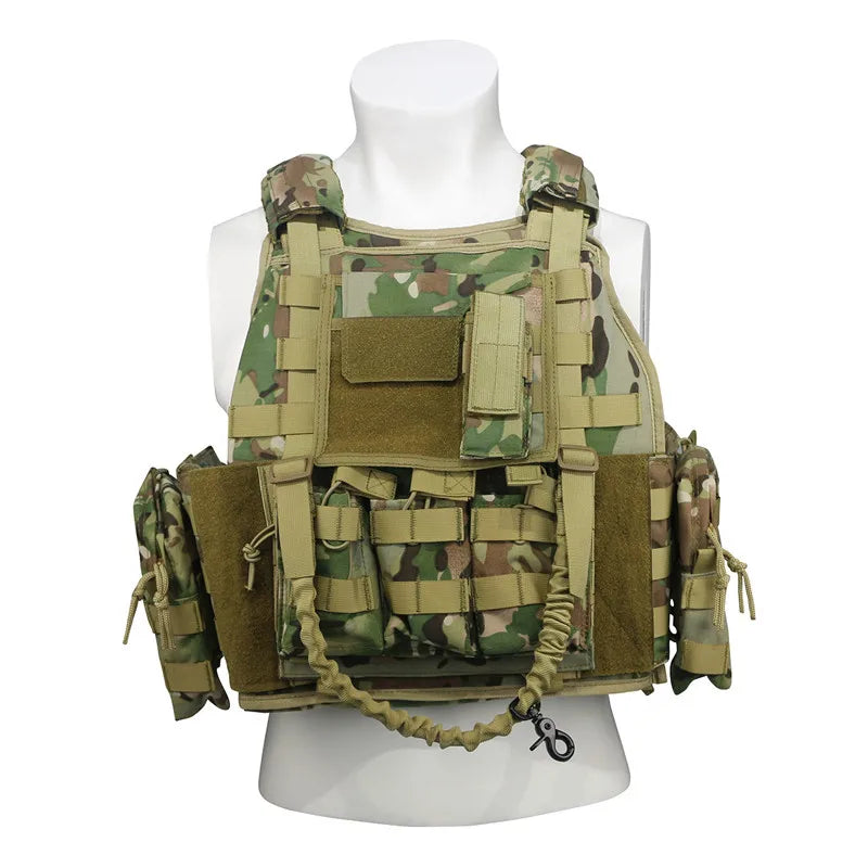 1000D Tactical Vest Sniper Chest Rig Airsoft Vest Armor Vest Gear Carrier Load Bearing Vest Hunting Clothes