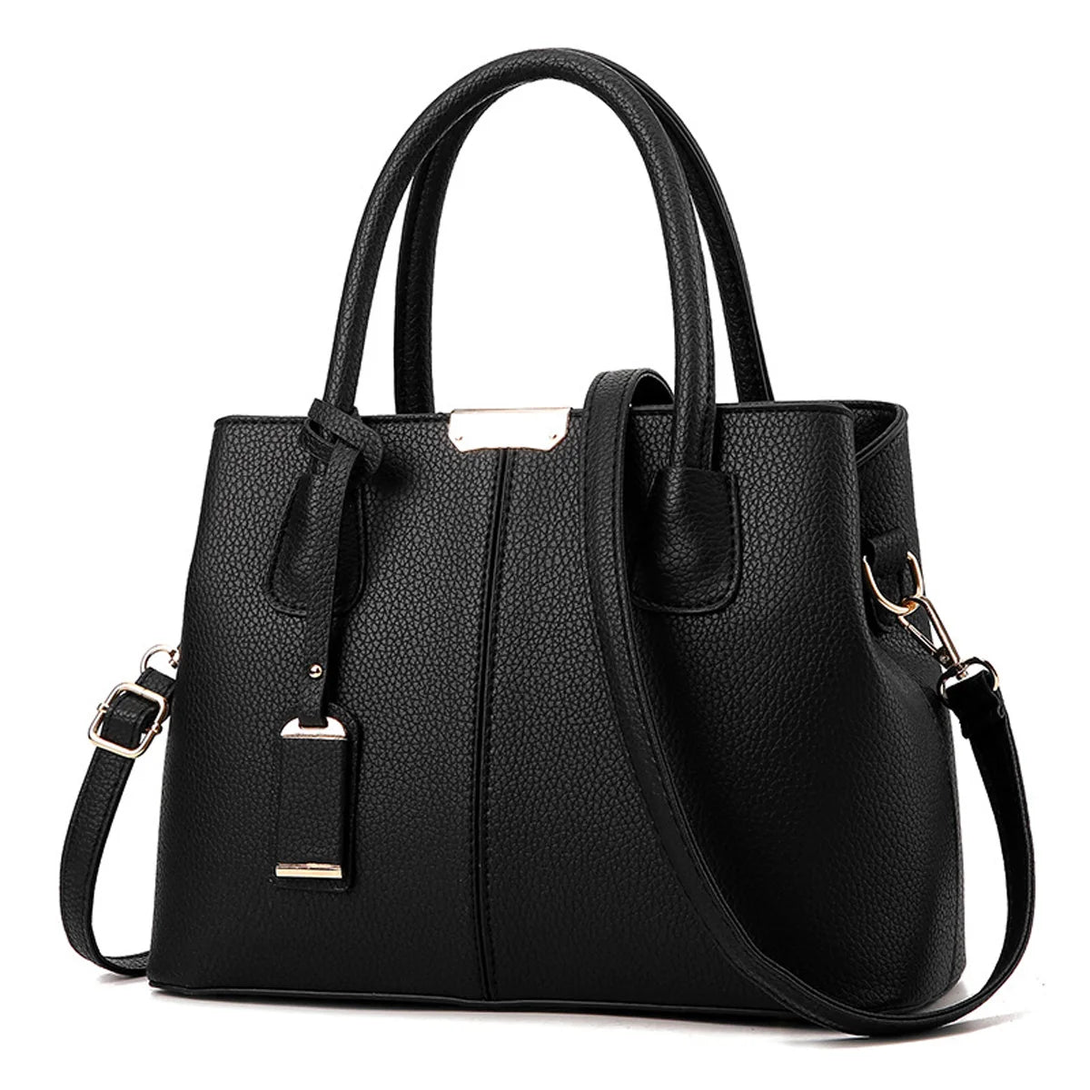 Women Solid Color Handbag Elegant Leather Large Capacity Messenger Pack For Women 2023 New Handbags For Women Daily Shoulder Bag