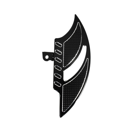 Motorcycle Front Floorboards Passenger Footboard Male Mount Foot Pegs Black/Chrome Footrest For Harley Softail Dyna XL Touring
