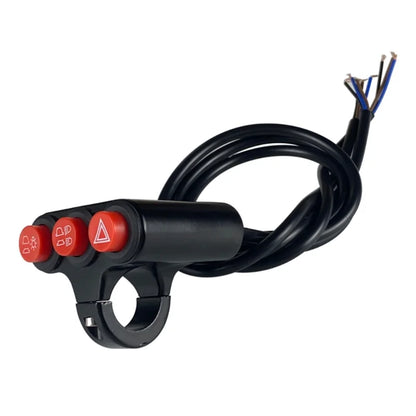 7/8"22MM Universal Motorcycle Modification Switch Handlebar Switch on OFF Headlight Switch