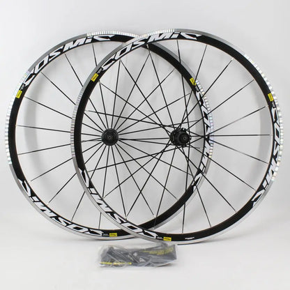 Brand New 30.5mm 700C Racing Road bike Aluminum alloy bicycle wheelset alloy clincher rims lightest wheels use for 8/9/10/11S