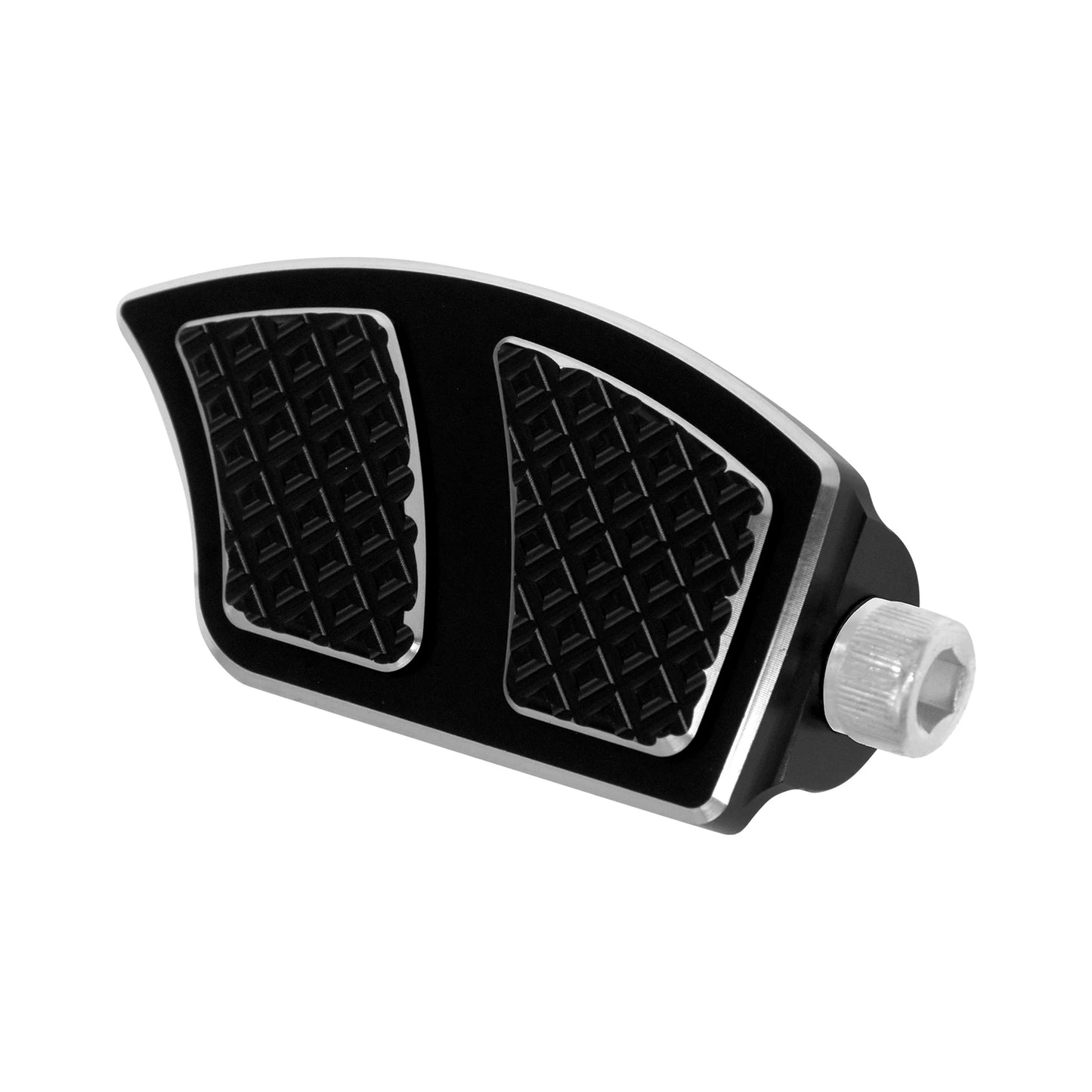Motorcycle Front Floorboards Passenger Footboard Male Mount Foot Pegs Black/Chrome Footrest For Harley Softail Dyna XL Touring