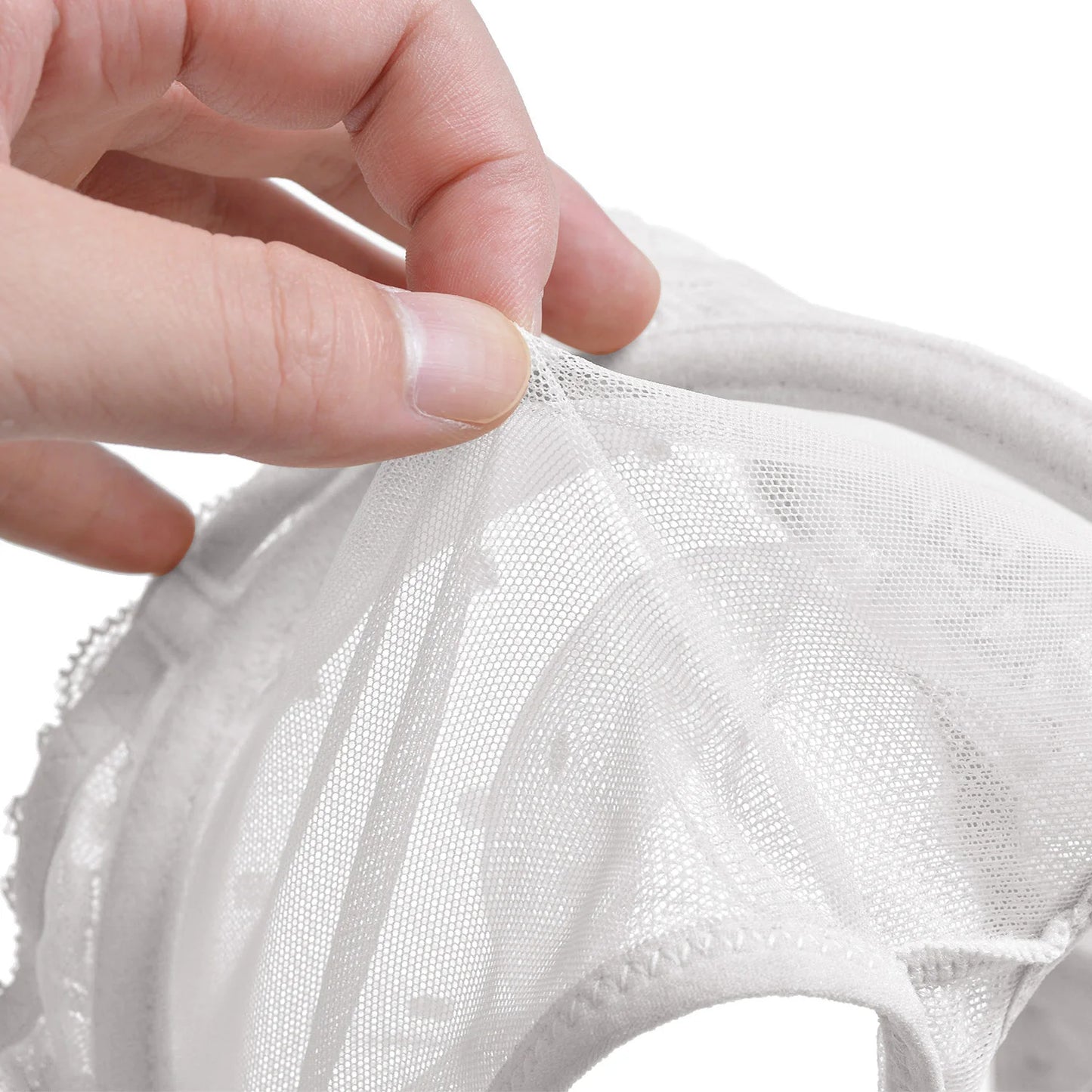YBCG New Ultra Thin Women Bra Sexy See Through Lace Bras Mesh Perspective Wire Transparent A B C D DD E DDD F 70 75 80 85 90 95