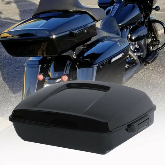 Motorcycle 10.7" Chopped Trunk For Harley Trunk Touring Road King Electra Street Glide Special 2014-2024 2019 2018 2017 CVO