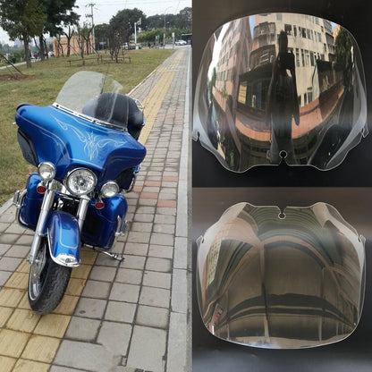 13" Clear Windshield For 96-13 Harley Touring Street Glide Electra Ultra Classic 1996 1997 1998 1999 2010 2011 2012 2013