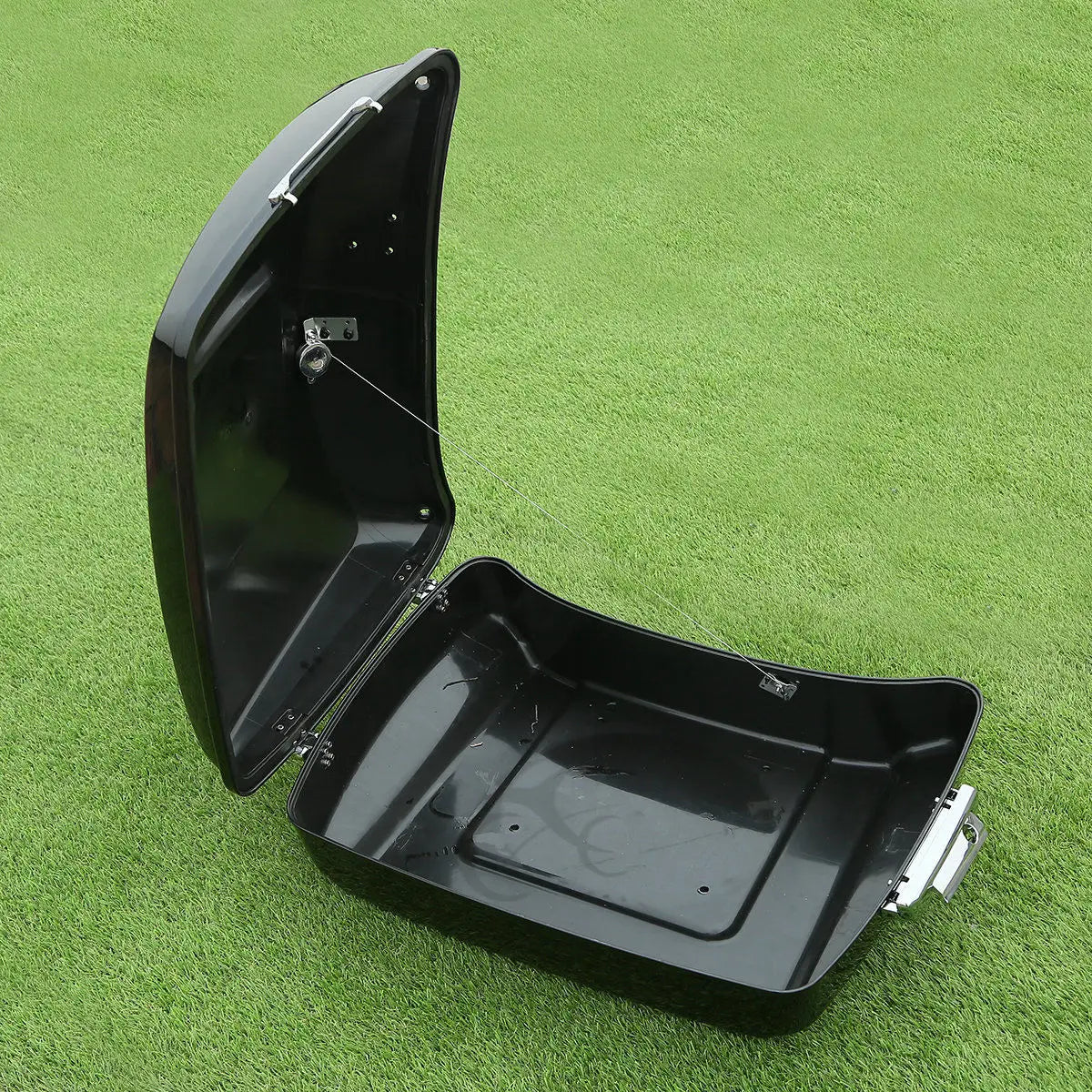 Chopped Trunk w/ Rack Razor Backrest For Harley Touring Road King Street Electra Glide 2014-2024 Motorcycle Accessories