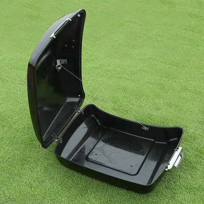 Chopped Trunk w/ Rack Razor Backrest For Harley Touring Road King Street Electra Glide 2014-2024 Motorcycle Accessories