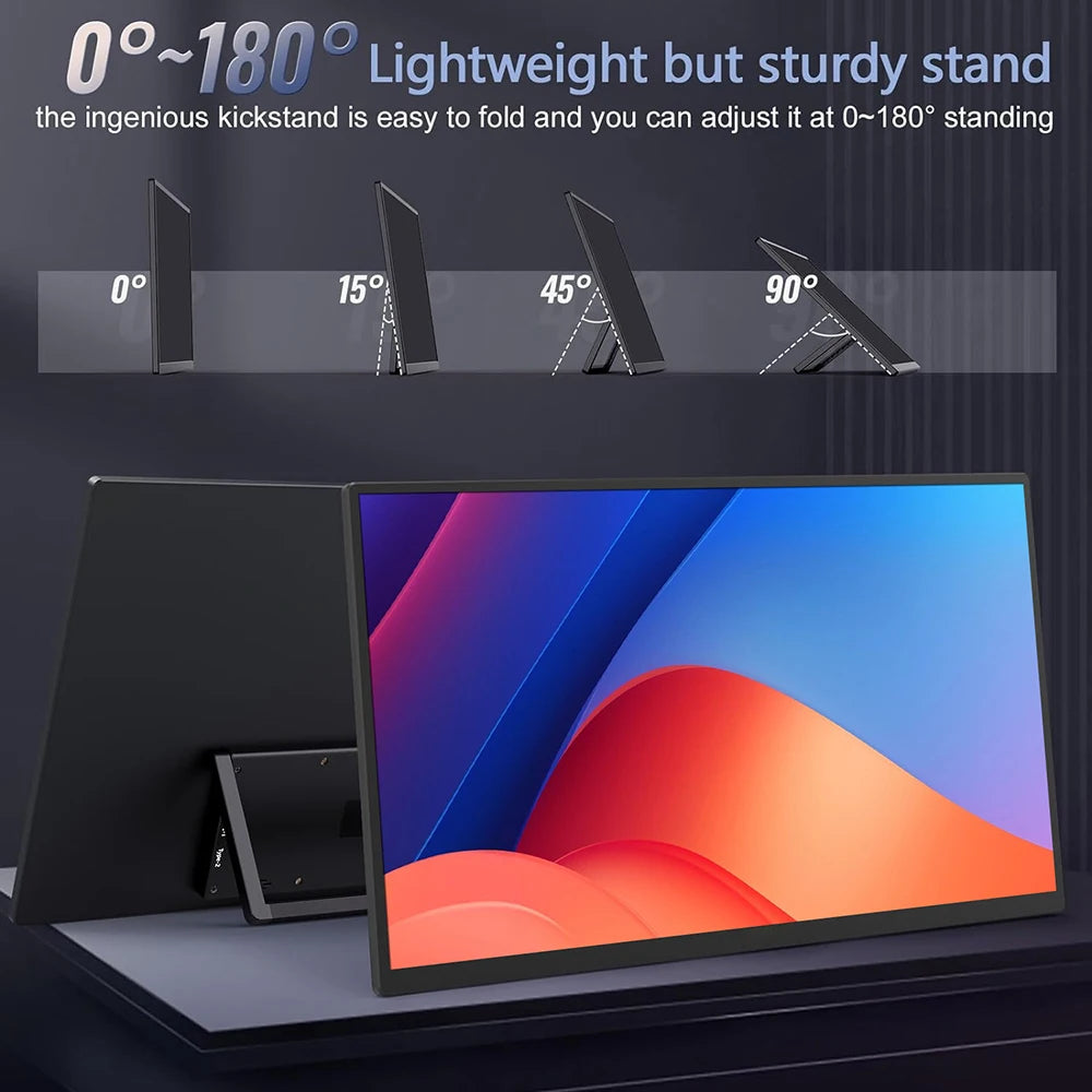 13.0" Portable Monitor 2K IPS Display Laptop Screen Extender Dual Laptop Monitor Screen for Laptops