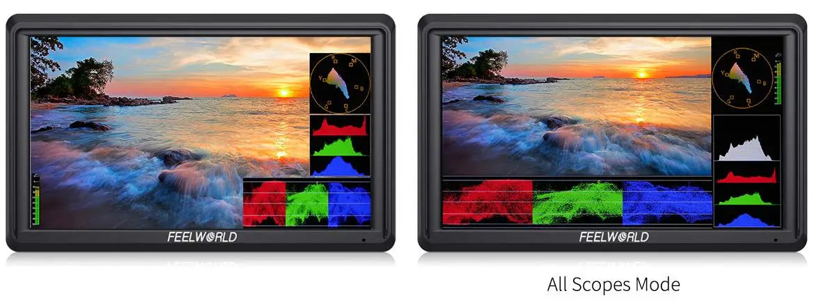 FEELWORLD FW568 V3 6 Inch 3D LUT DSLR Camera Field Monitor IPS Full HD1920 1080 Support HDMI Output With Tilt Arm for Gimbal Rig