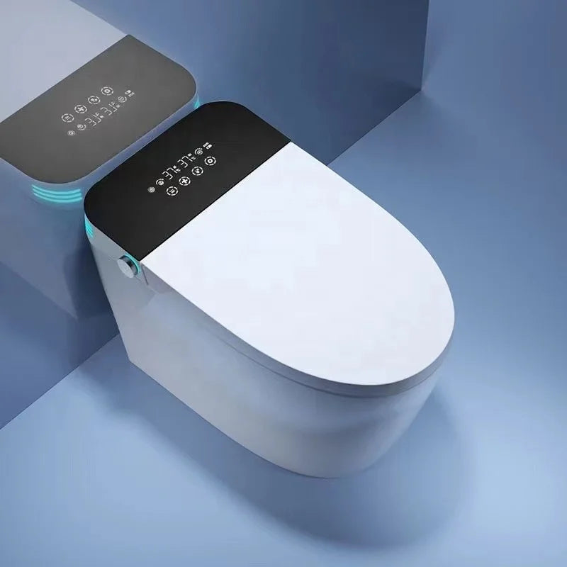 New High End Floor Mounted Automatic Flush Electric Toilet Bathroom Ceramic Intelligent Smart Toilets