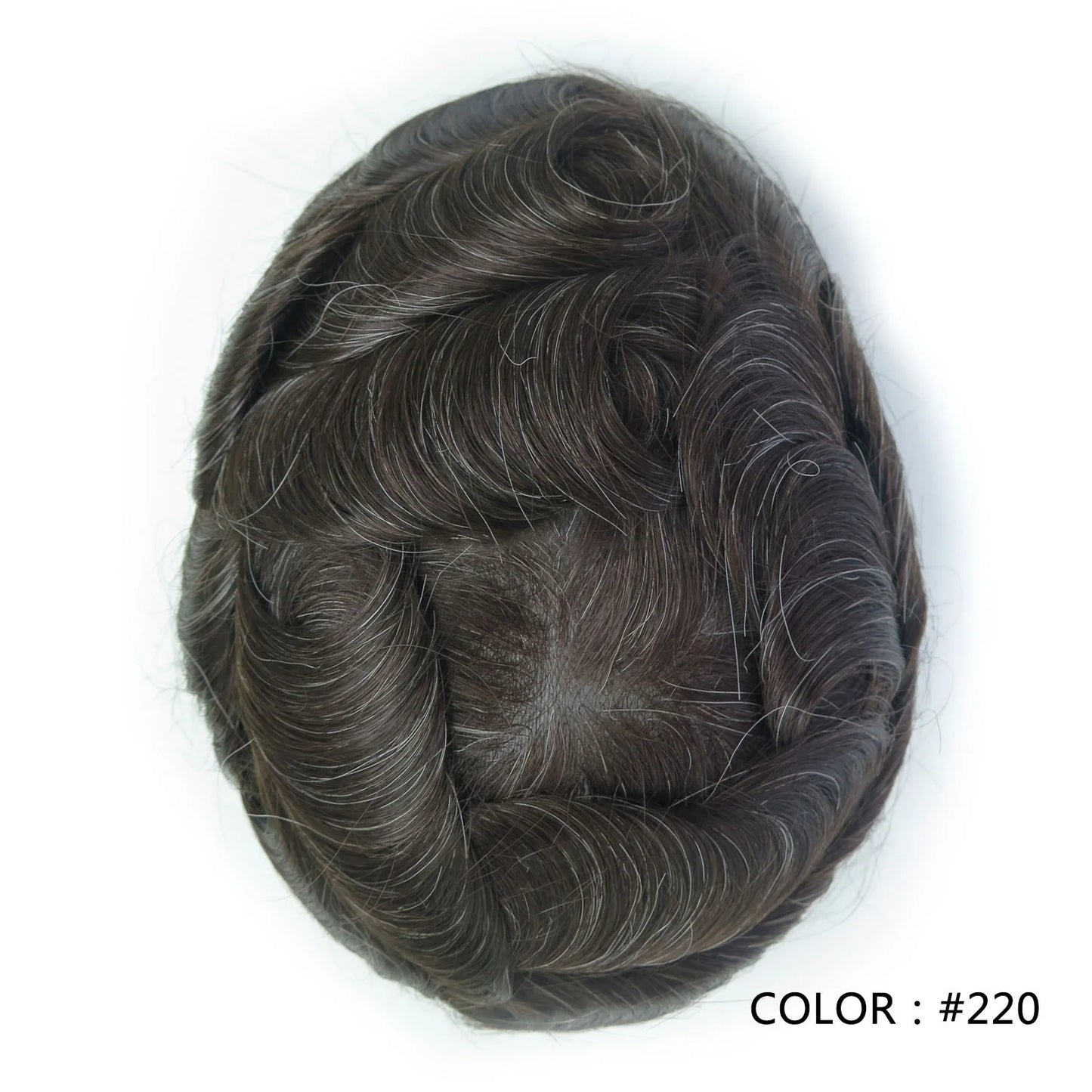 Full Swiss Lace base Blonde Hair toupee for Men indian remy hair Bleached Knots  Natural Hairline hair System for Man