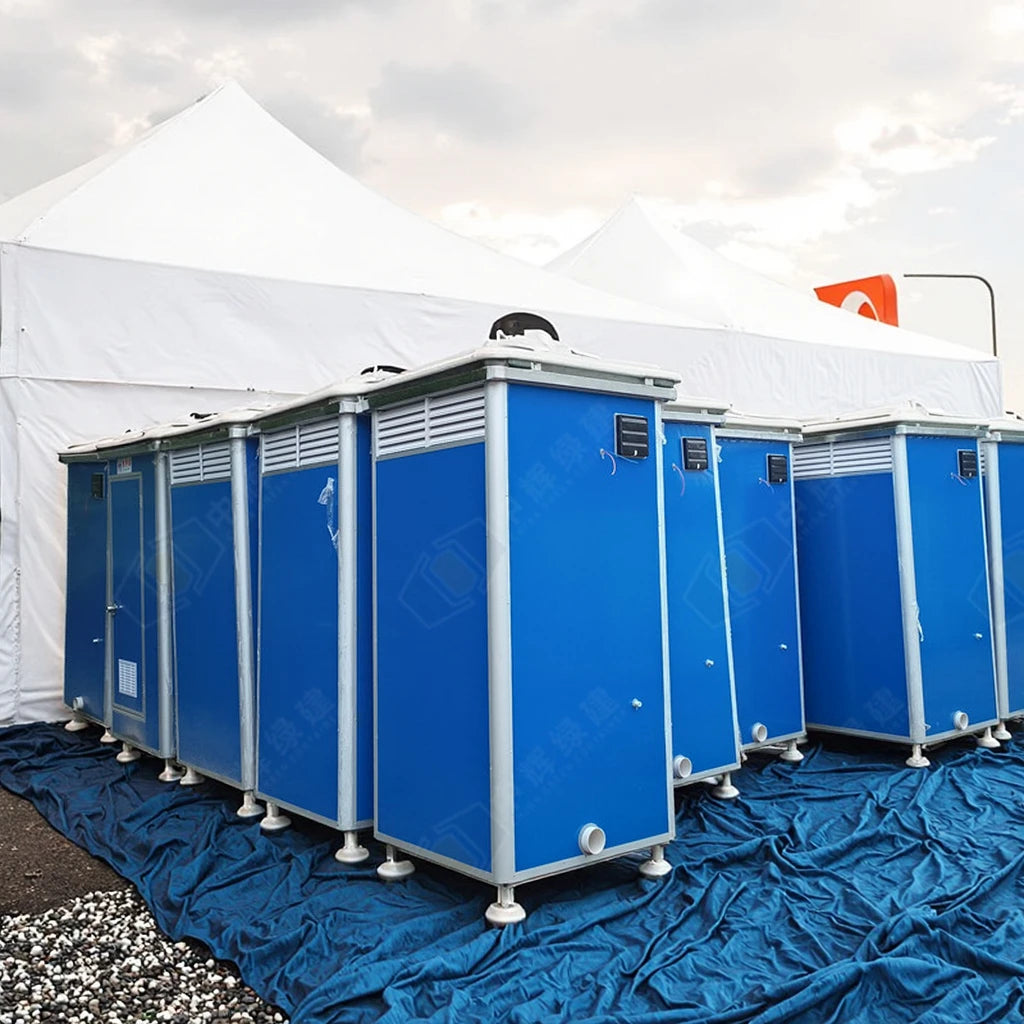 CGCH Outdoor Portable Toilet Porta Movable Toilet Cabin Prefab Modern Design Portable EPS Portable Toilets Cubicle