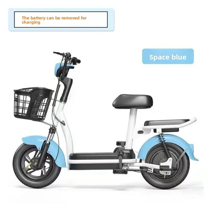 Manufacturer Cross-Border Wholesale Ultra-Light Electric City Bike New National Standard Universal Lightweight 48v 350w Ebike