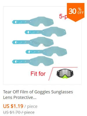 Sunglasses Lens for Outdoor Sport Goggles Glasses Off-Road Dirtbike Motocross Motorcycle Helmet Sun Glasses Accessories 100% New