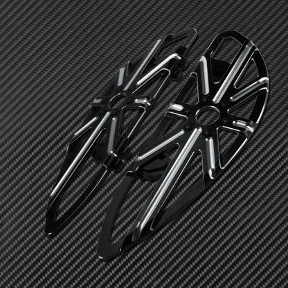 Motorcycle Floorboard Front Rear Footrest Driver Footpeg Passenger Pedal For Harley Touring Electra Street Glide Dyna Softail FL