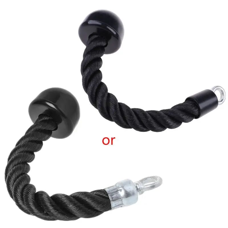 Triceps Gym Cable Push Pull Down Arm Press Bar Cable Rope Attachment for Workout Fitness Body Building Fitness Equipment