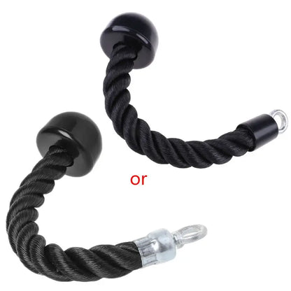 Triceps Gym Cable Push Pull Down Arm Press Bar Cable Rope Attachment for Workout Fitness Body Building Fitness Equipment