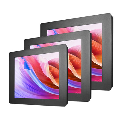 1000nits Brightness 13.3 15 15.6 17 19 18.5 21.5 24 27 32 Inch VESA Panel Embedded Mount Industrial Display Touch Screen Monitor