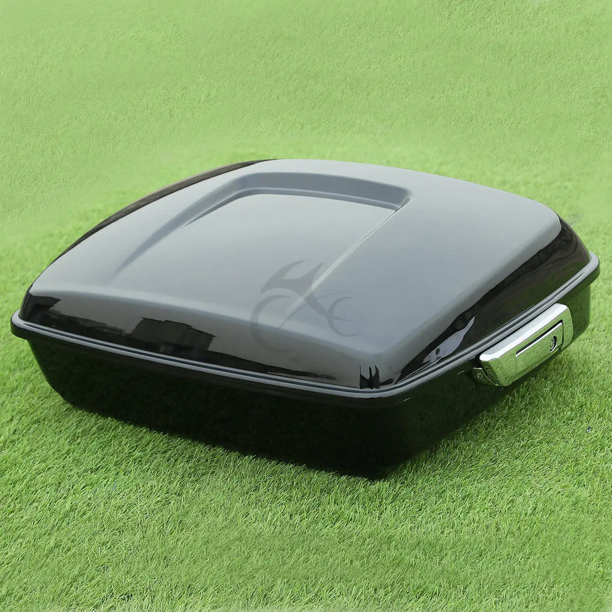 Chopped Trunk w/ Rack Razor Backrest For Harley Touring Road King Street Electra Glide 2014-2024 Motorcycle Accessories