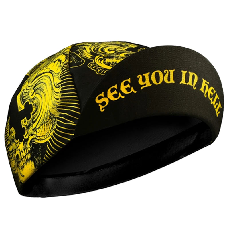 New STAY WILD Cyclist Cycling Caps Messlife Bike Hat LePedalier One Size Fits Most