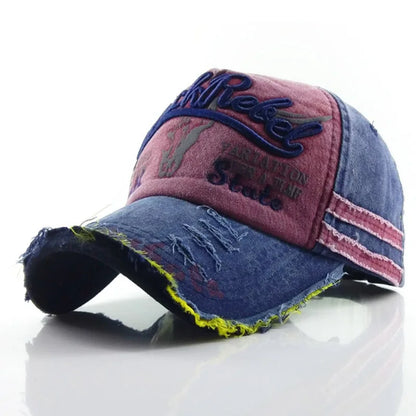 2022 News Fashion Outdoor Sports Cotton Baseball Cap Retro Embroidery Men's Cap Hip Hop Rebound Caps Snapback Hats