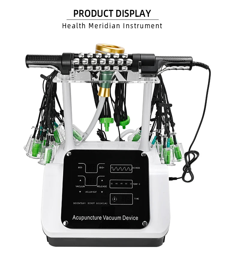 Multi-Functional Body Relaxation Relieve Fatigue Guasha Vacuum Body Slimming Rolling Massage Machine